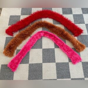 Three Pack Handmade Scarves
